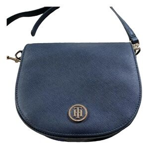 Tommy Hilfiger navy blue satchel bag